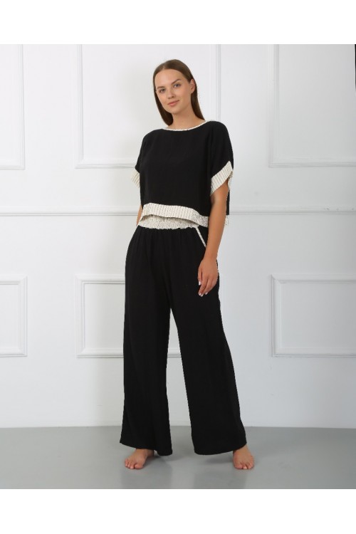 SHYLA LINE SİYAH BLUZ