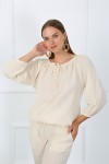 ŞİLE BLUZ - KREM
