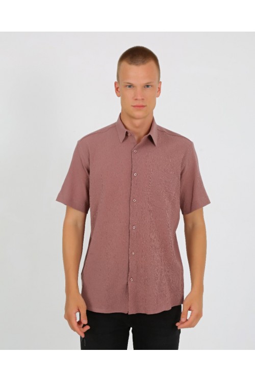 ZEUS KK ERKEK GÖMLEK - KAHVE