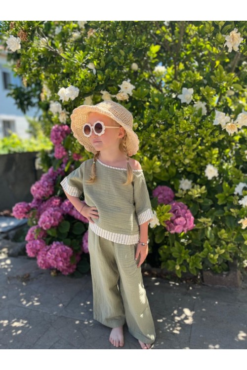 SHYLA  LINE JR  SET - YEŞİL